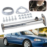 2.5" S/S Adjustable Decat For 92-95 Honda Civic 90-02 Accord