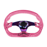 6-Hole 326mm Vip Pink Neo Spoke Steering Wheel