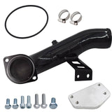 6.6 EGR Delete Kit Intake Pipe Tube for GMC Sierra Chevy Silverado 2500 3500 6.6L 2004 2005