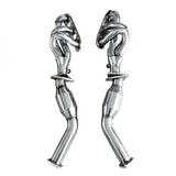 Exhaust Header Downpipe & Resonated For Nissan G37 370Z