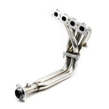 S/S Header for 88-00 Honda Civic CR-X Del Sol D Series