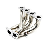 S/S Header for 88-00 Honda Civic CR-X Del Sol D Series