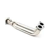 S/S Header for 88-00 Honda Civic CR-X Del Sol D Series