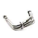S/S Header for 88-00 Honda Civic CR-X Del Sol D Series