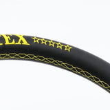 Vertex Steering Wheel Yellow Stitch 10 Star