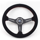 Italy ND Aftermarket 14" Suede Steering Wheel
