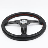 ND Leather Carbon Fiber Frame Steering Wheel