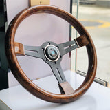 ND Wood 14inch Car Steering Wheel Classic