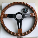 ND Wood 14inch Car Steering Wheel Classic