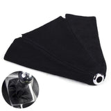 Suede Leather Gear Shift Knob Boot
