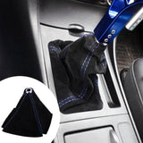 Suede Leather Gear Shift Knob Boot
