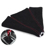 Suede Leather Gear Shift Knob Boot