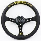 Vertex Steering Wheel Yellow Stitch 10 Star