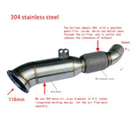 304 S/S Decat Downpipe F30 F31 F32 F33 G11 G12 F20 F21 F22 F23