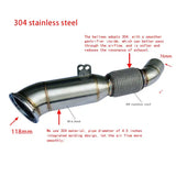 304 S/S Decat Downpipe F30 F31 F32 F33 G11 G12 F20 F21 F22 F23