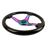 350mm 14" Universal Racing Steering Wheel Black