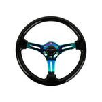 350mm 14" Universal Racing Steering Wheel Black