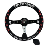 350mm 14 inches Deep Dish Explicit Clique Steering Wheel