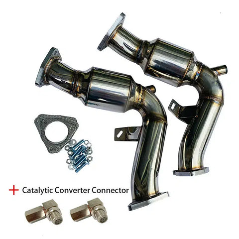 Downpipe Exhaust For S4 S5 A7 A8 B8 Q5 SQ5 3.0 TFSI V6