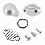 EGR Delete Plug Intake Exhaust Block Off Plate Kit For LS LSX 4.8L 5.3L 6.0L Duramax Chevy Silverado 2500 3500