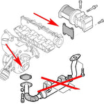 EGR delete blanking plate for Opel Vauxhall CDTI Saab TiD Fiat Alfa Lancia1.9 JTD