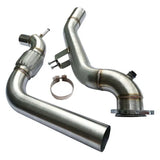 SS Downpipe 3" 15-16 Ford Mustang Ecoboost 2.3T