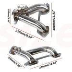 S/S Exhaust Headers For Chevy 216/235/261 6 Cylinder 1937-1962