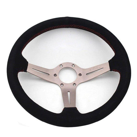 Italy ND Aftermarket 14" Suede Steering Wheel