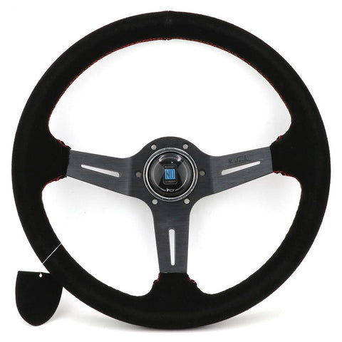 ND Suede Leather Steering Wheel 14inch