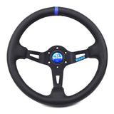 Full Speed Steering Wheel Leather Deep Dish 13"