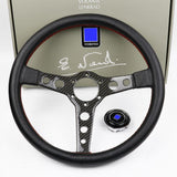 ND Leather Carbon Fiber Frame Steering Wheel