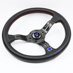 ND Leather Carbon Fiber Frame Steering Wheel