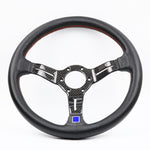 ND Leather Carbon Fiber Frame Steering Wheel